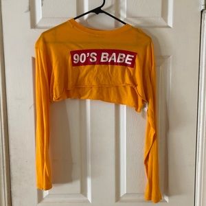 90’s babe crop top